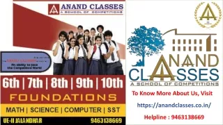 9463138669|CBSE ICSE Math Science Computer Tuition & Coaching Center Jalandhar