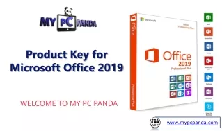 Product Key for Microsoft Office 2019