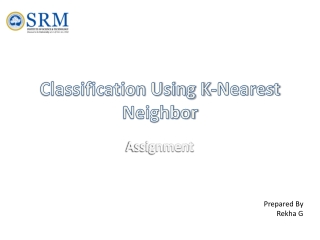 classification using k nearest neighbor