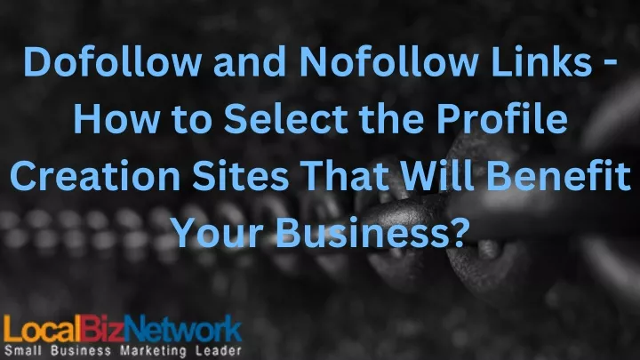 dofollow and nofollow links how to select