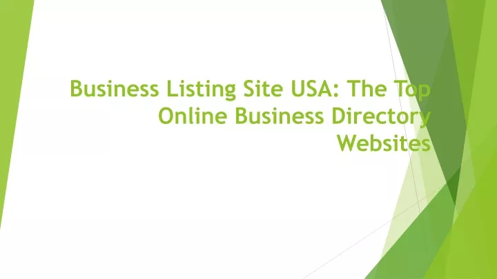 business listing site usa the top online business directory websites