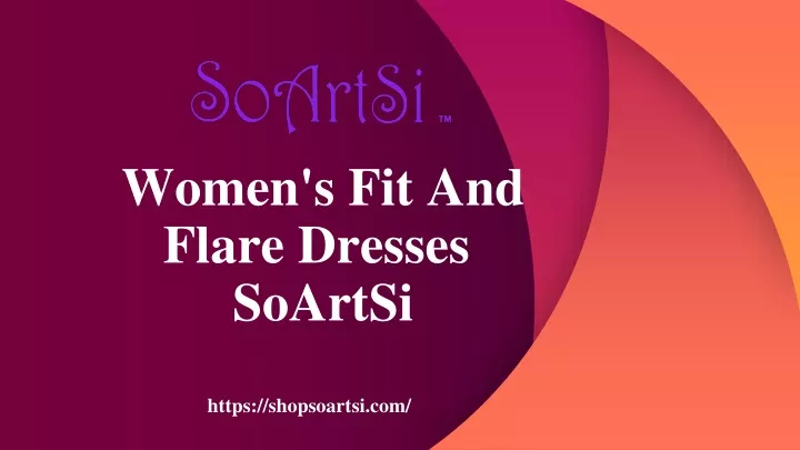 women s fit and flare dresses soartsi