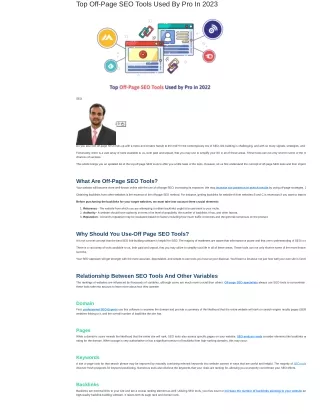 top off page seo tools used by pro in 2023