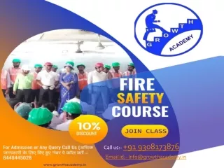 Join the Best-Fire Safety Institute in Bhagalpur by Growth Academy