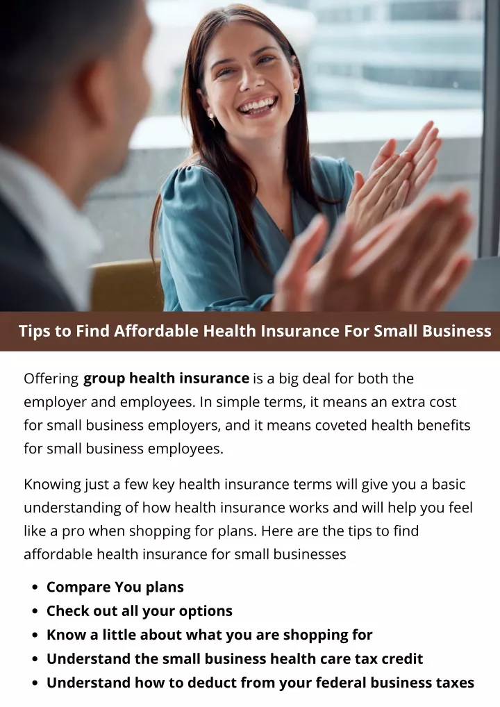 tips to find affordable health insurance