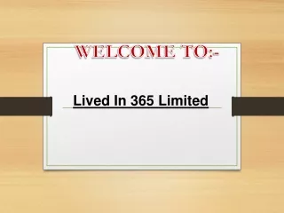 welcome to