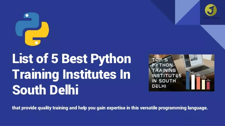 list of 5 best python training institutes in south delhi