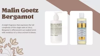 Malin Goetz Bergamot | Allurance Skin