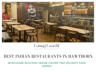 Best Indian Restaurants in Hawthorn