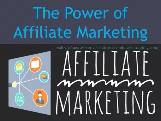 The Power of Affiliate Marketing