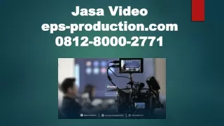 WA/CALL 081280002771 | Jasa Video Conference | Jasa Video EPS PRODUCTION