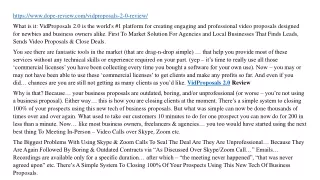 https www dope review com vidproposals 2 0 review