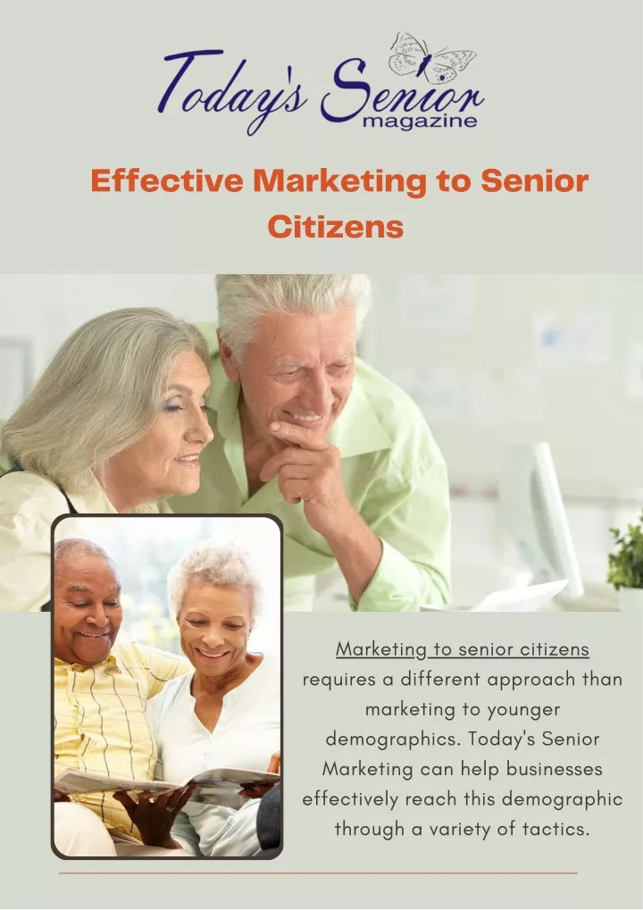 effective marketing to senior citizens