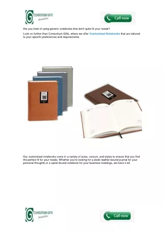 Customized Notebooks The Perfect Solution for Personal and Professional Needs