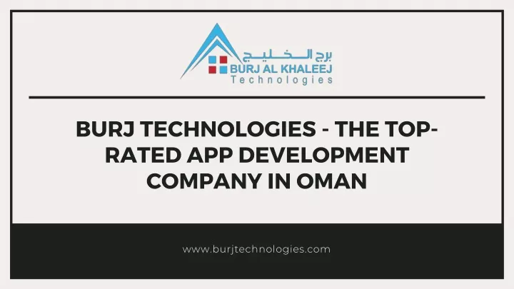 burj technologies the top rated app development