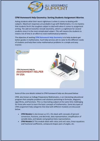 cpm homework help geometry sorting students