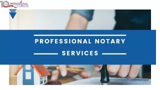 Notarize This! The Power of a Certified Notary Public