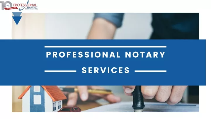 professional notary services