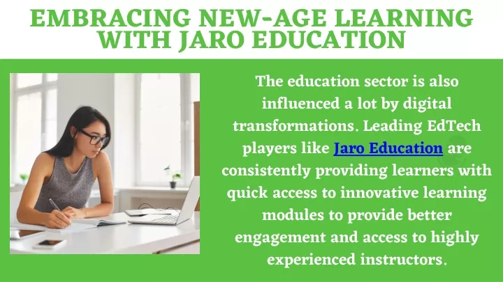 embracing new age learning with jaro education