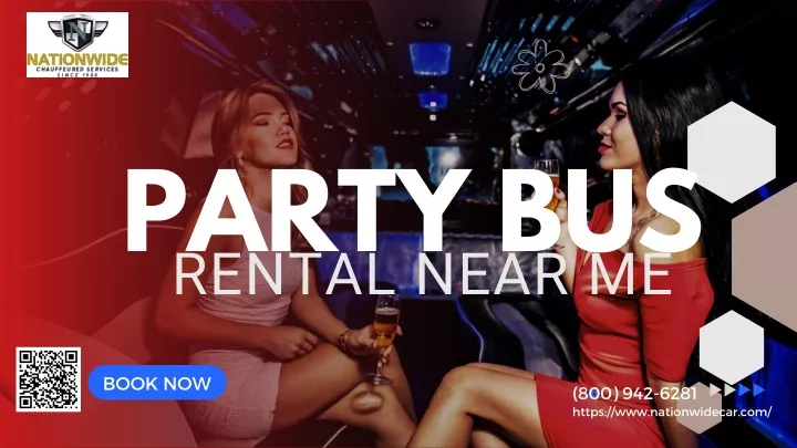 party bus rental near me