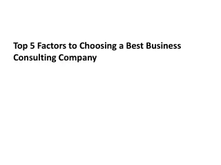top-5-factors-to-choosing-a-best-business-consulting-company
