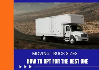 Pick The Right Moving Truck Size