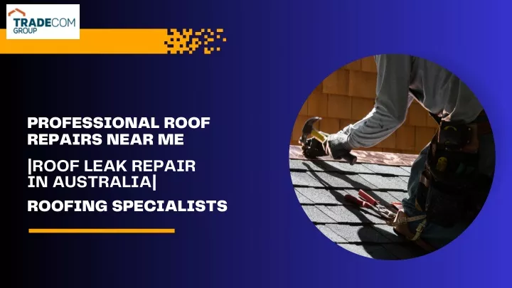 professional roof repairs near me