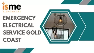Emergency Electrical Service Gold Coast