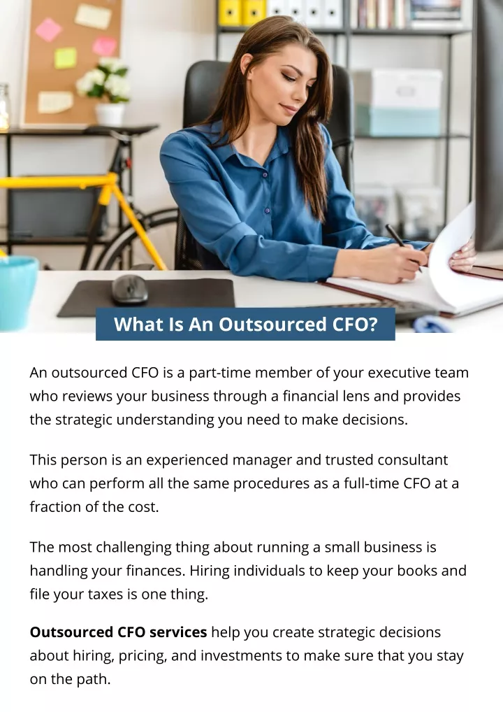 what is an outsourced cfo