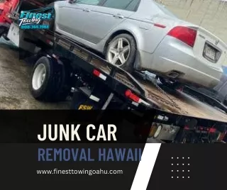 Junk Car Removal Hawaii