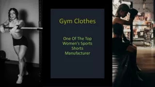 Gym Clothes - Quality Wholesale Sports Shorts for Women's