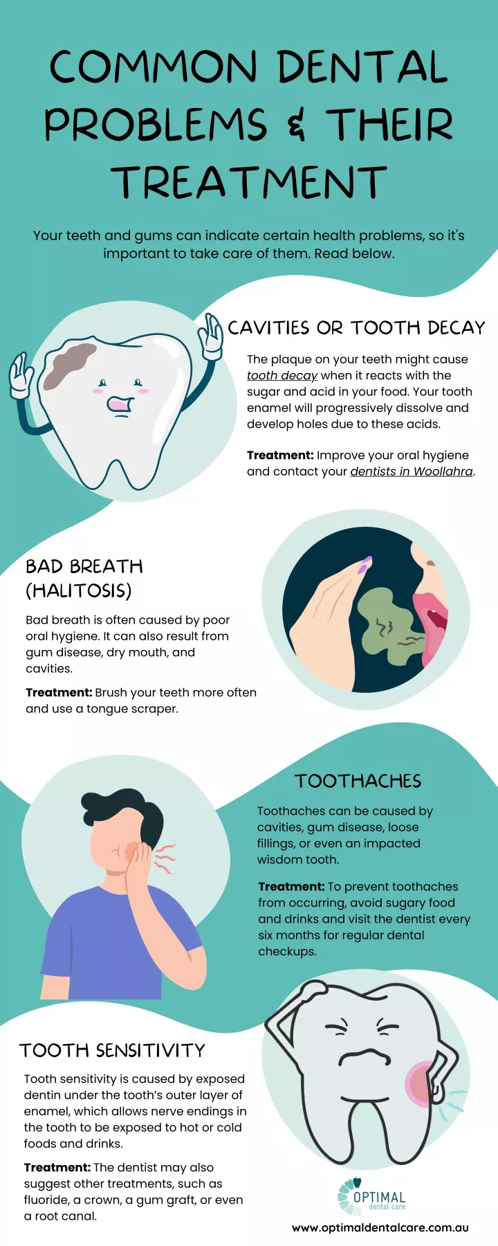 common dental problems their treatment
