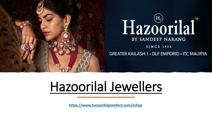 hazoorilal jewellers