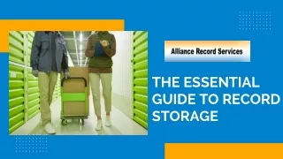 Efficient Record Storage For Improved Data Management