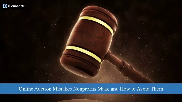 online auction mistakes nonprofits make