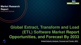 market research report exclusive edition