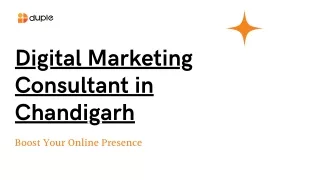 Transform Your Business with Digital Marketing Consultant in Chandigarh!