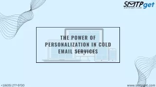 The Power of Personalization in Cold Email Services