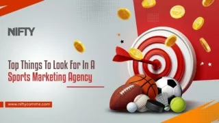 Top Things To Look For In A Sports Marketing Agency