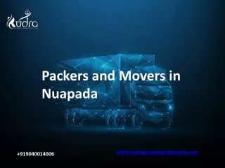 Packers and movers in Nuapada