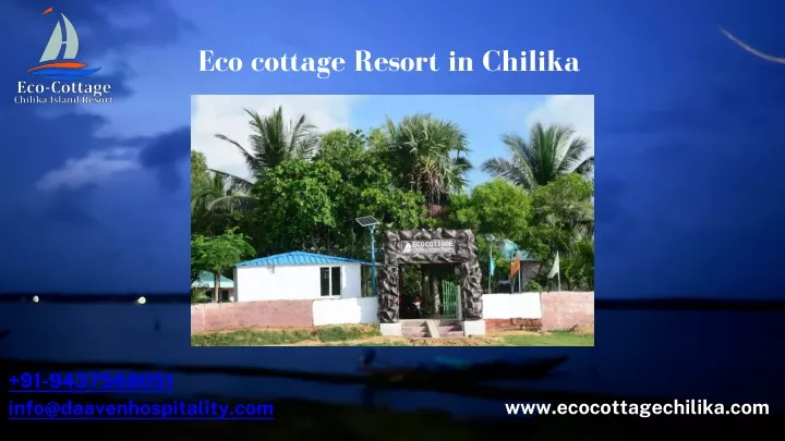 eco cottage resort in chilika