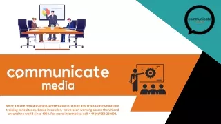 Expert Media Training to Unlock Your Communication Potential | Communicate Media