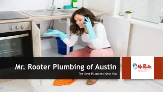 Get Fast, Reliable Emergency Plumbing Services in Austin with Mr. Rooter