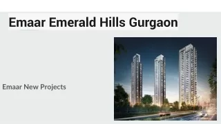 emaar emerald hills gurgaon