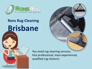 Rons Rug Cleaning Brisbane