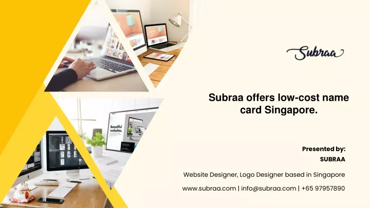 subraa offers low cost name card singapore