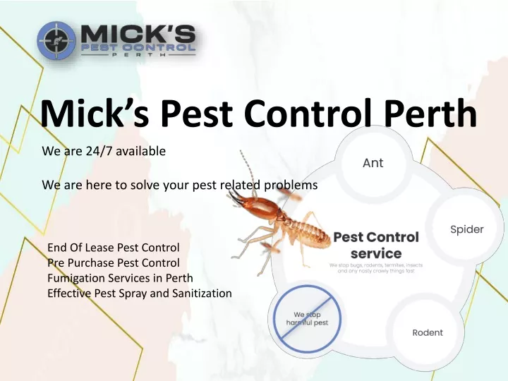 mick s pest control perth