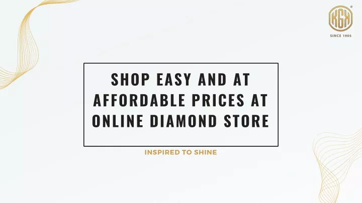 shop easy and at affordable prices at online