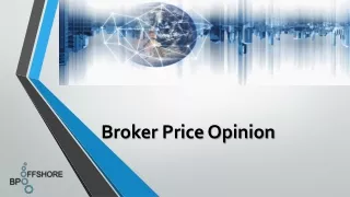 Broker Price Opinion