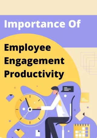 Employee Engagement Productivity